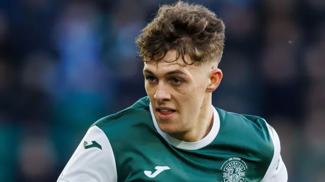 Hibernian midfielder Rudi Molotnikov