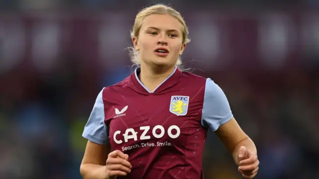 Aston Villa striker Georgia Mullett