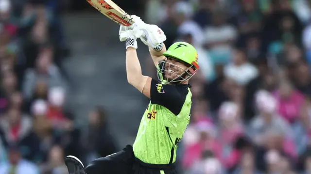 Sydney Thunder's David Warner