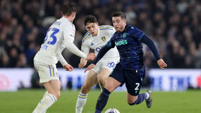 Stoke City's Lynden Gooch.