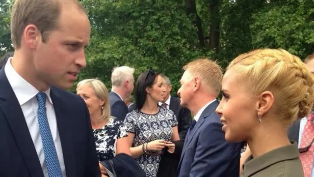 Prince william and Shanie Ryan