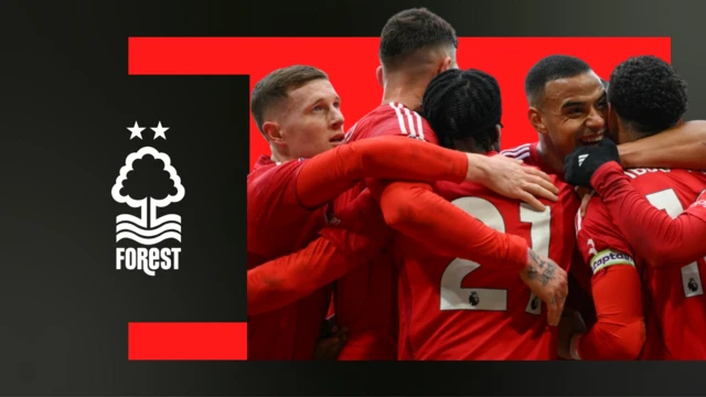 Nottingham Forest celebrate