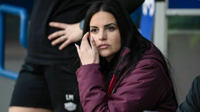 Hearts manager Eva Olid