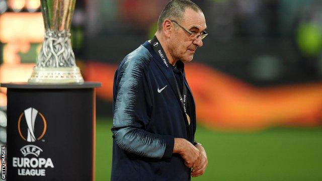 Chelsea manager Maurizio Sarri