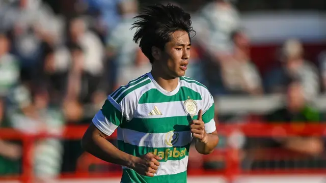 Celtic's Shin Yamada