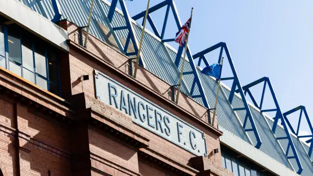 General view of Ibrox