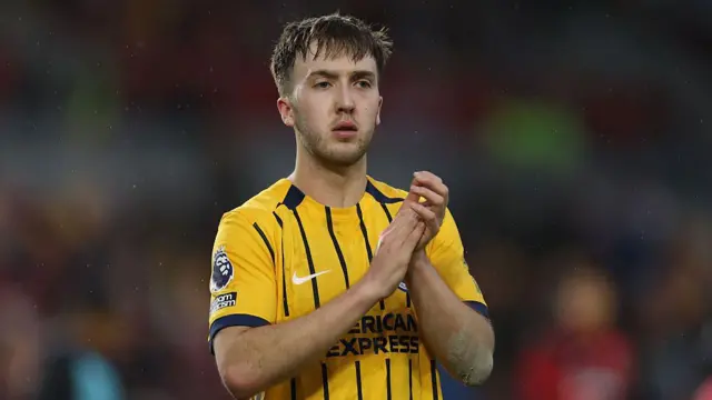Jack Hinshelwood applauds the supporters