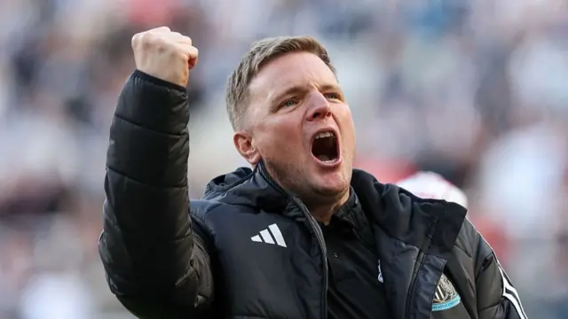 Newcastle United manager Eddie Howe