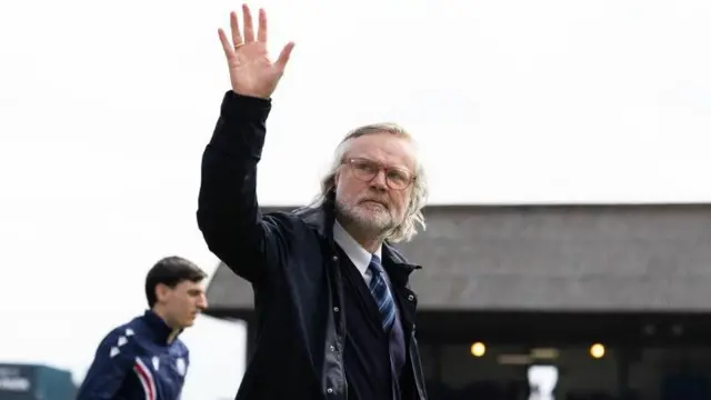 Dundee head coach Steven Pressley