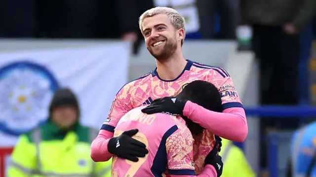 Patrick Bamford celebrates goal against Peterborough