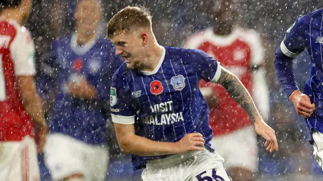 Will Spiers in action for Cardiff 
