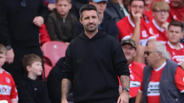 Swansea head coach Alan Sheehan on the touchline