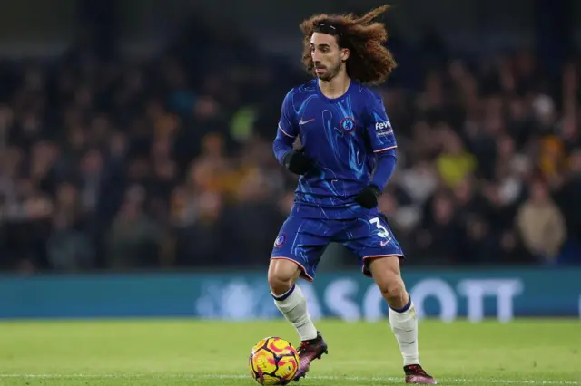 Marc Cucurella playing for Chelsea