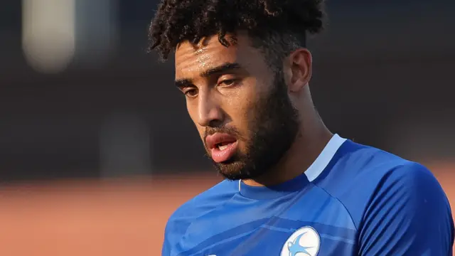 Cardiff City striker Kion Etete