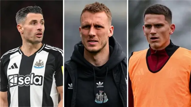 Fabian Schar, Dan Burn, Sven Botman