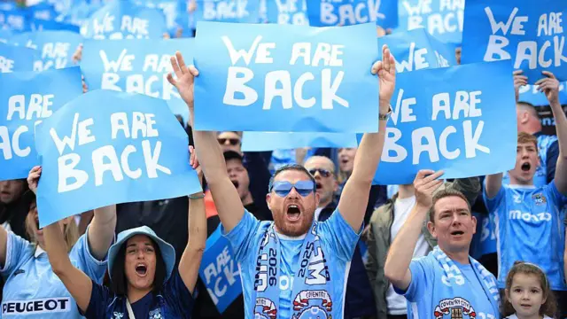 Coventry City fans