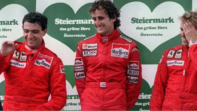 Prost, Alboreto, Johansson