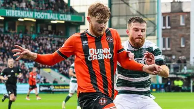 Dundee United v Hibs: Team news 