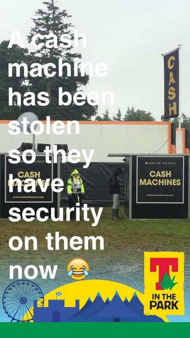 Follow Newsbeat's T in the Park story on Snapchat: bbc_newsbeat