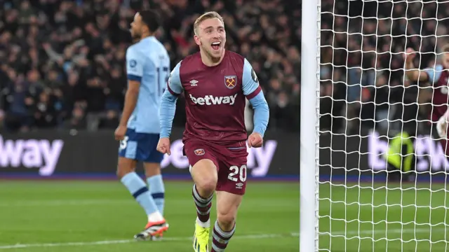 West Ham winger and England International Jarod Bowen