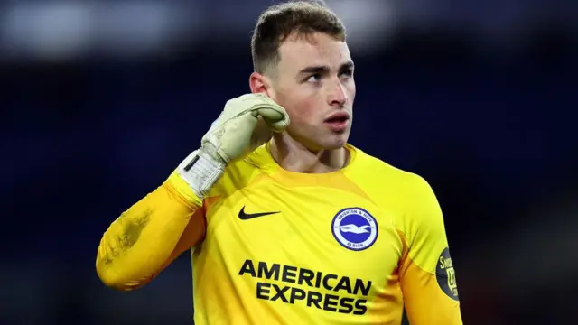 McGill in action for Brighton. 