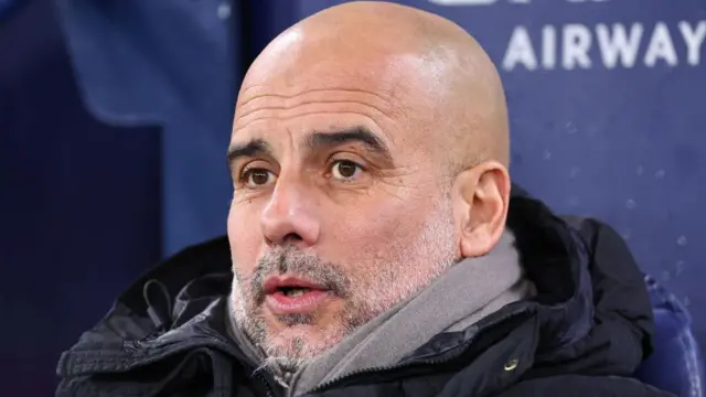 Pep Guardiola managing Manchester City