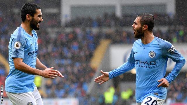 Ilkay Gundogan and Bernardo Silva both got on the scoresheet