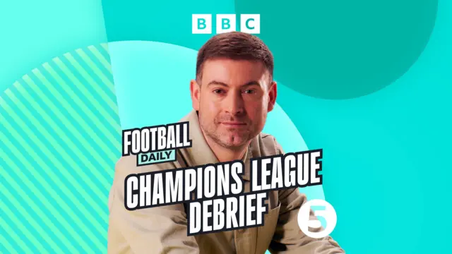 Football Daily Champions League Debrief podcast banner