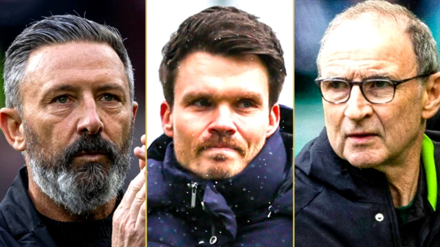 Derek McInnes, Danny Rohl, Martin O'Neill