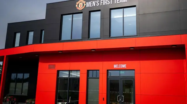 A general view of Carrington's training ground