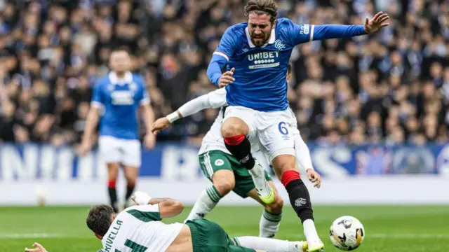 Joe Rothwell against Panathinaikos