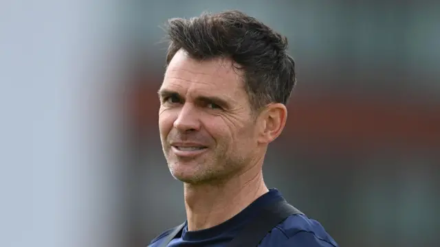 James Anderson smiles