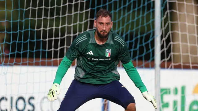 Gianluigi Donnarumma of Italy