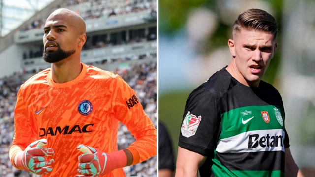 Robert Sanchez and Viktor Gyokeres