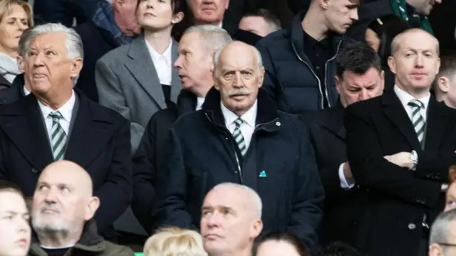 Peter Lawwell, Dermot Desmond and Michael Nicholson