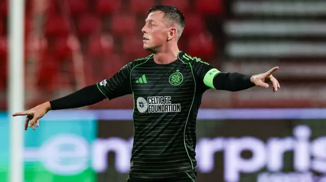 Celtic captain Callum McGregor