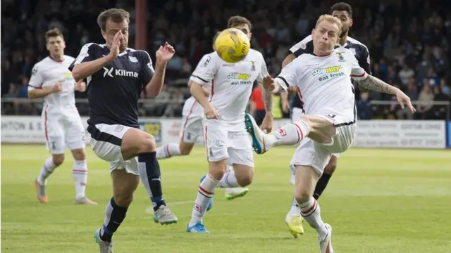 Dundee and Inverness players