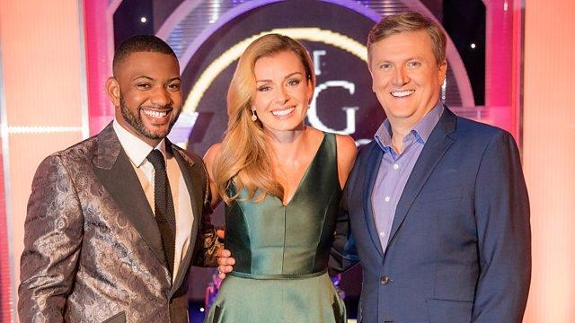 BBC Songs of Praise presenters JB Gill Catherine Jenkins, Aled Jones