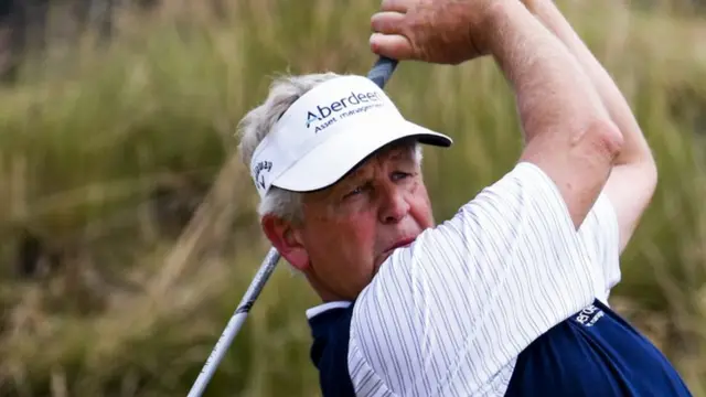 Colin Montgomerie in action