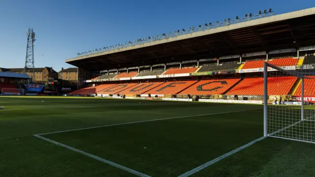 A general view of Tannadice Park