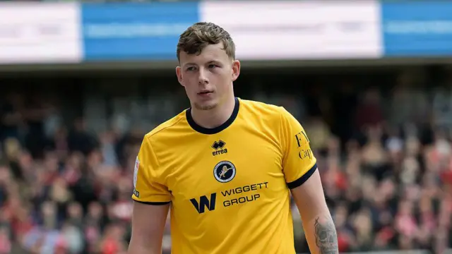 Goalkeeper Anthony Patterson playing for Championship side Millwall