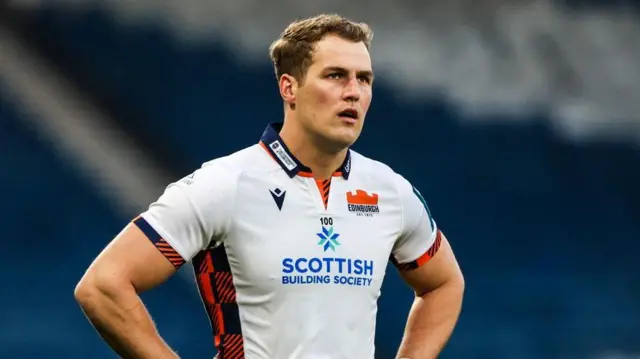 Duhan van der Merwe is back for Edinburgh