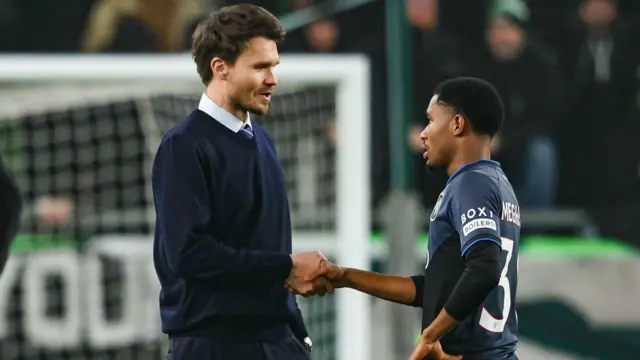 Danny Rohl and Jayden Meghoma