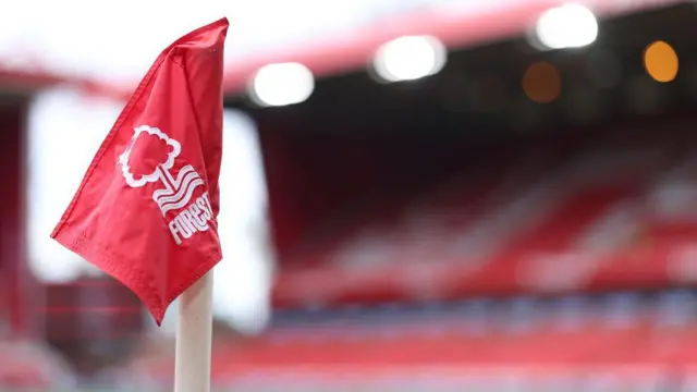 Nottingham Forest corner flag