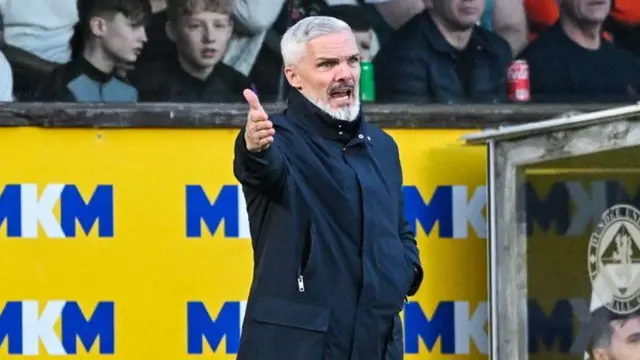 Dundee United manager Jim Goodwin