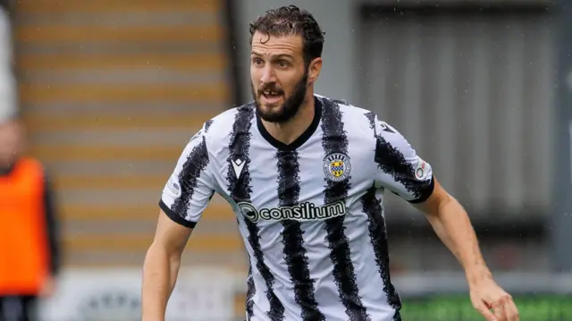 St Mirren defender Alex Iacovitti