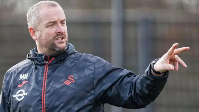 Martyn Margetson during Swansea training