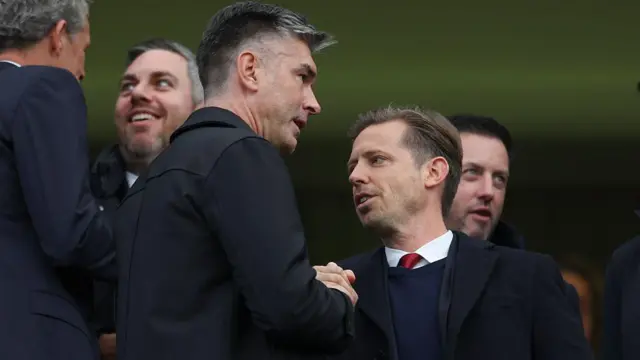 Richard Hughes and Michael Edwards