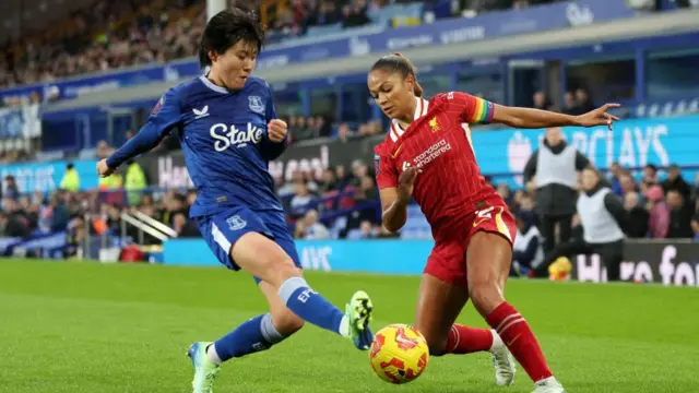 Everton host Liverpool at Goodison Park