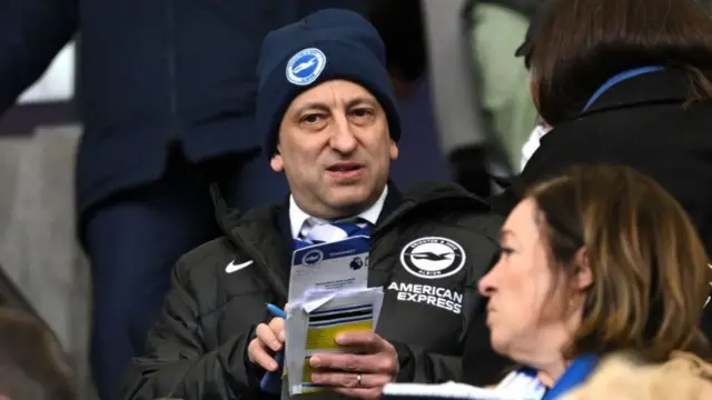 Tony Bloom took over as Brighton chairman in 2009